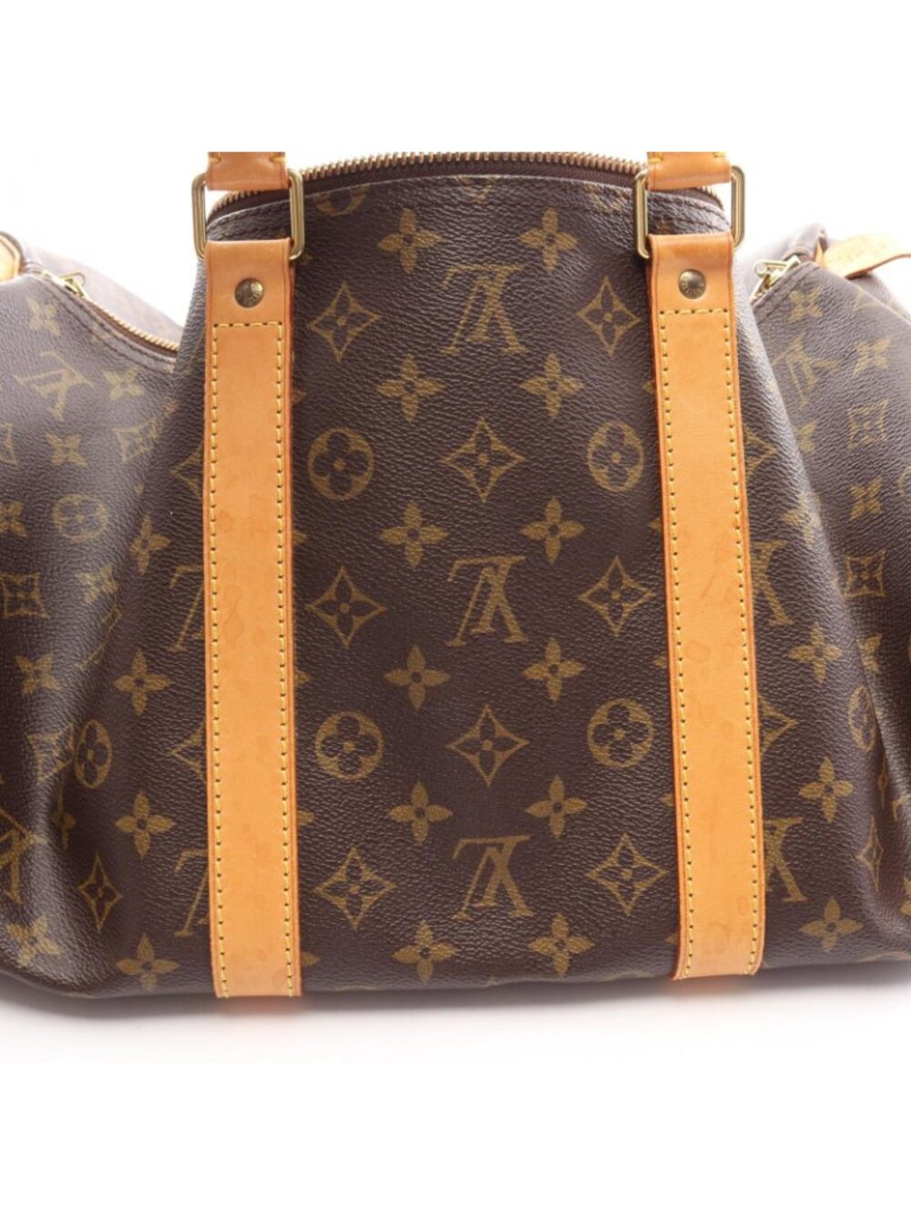 Louis Vuitton Boston Bag Keepall 55 Canvas Leather - Picture 10 of 15